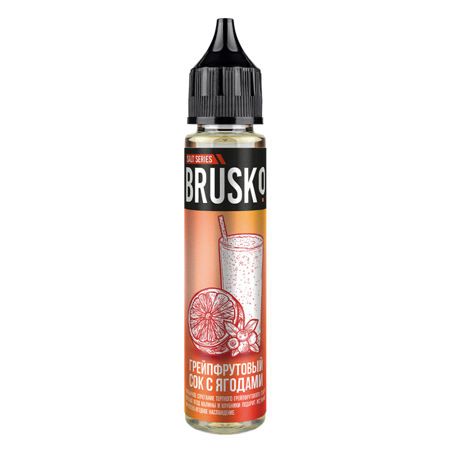Жидкость Brusko Salt Грейпфрутовый Сок С Ягодами 30 мл