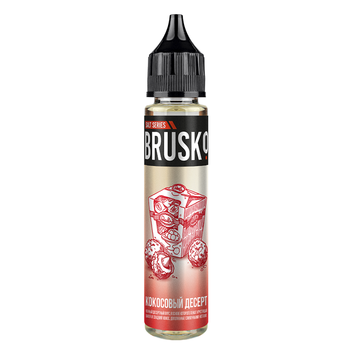 Жидкость Brusko Salt Кокосовый Десерт 30 мл