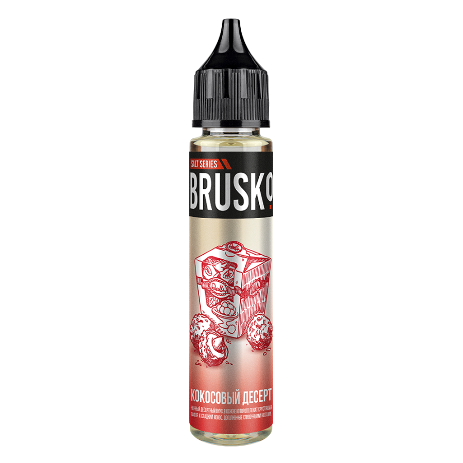 Жидкость Brusko Salt Кокосовый Десерт 30 мл