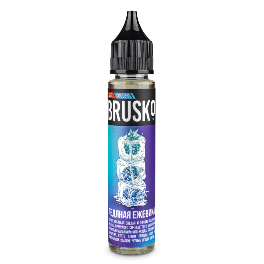Жидкость Brusko Salt Ледяная Ежевика 30 мл