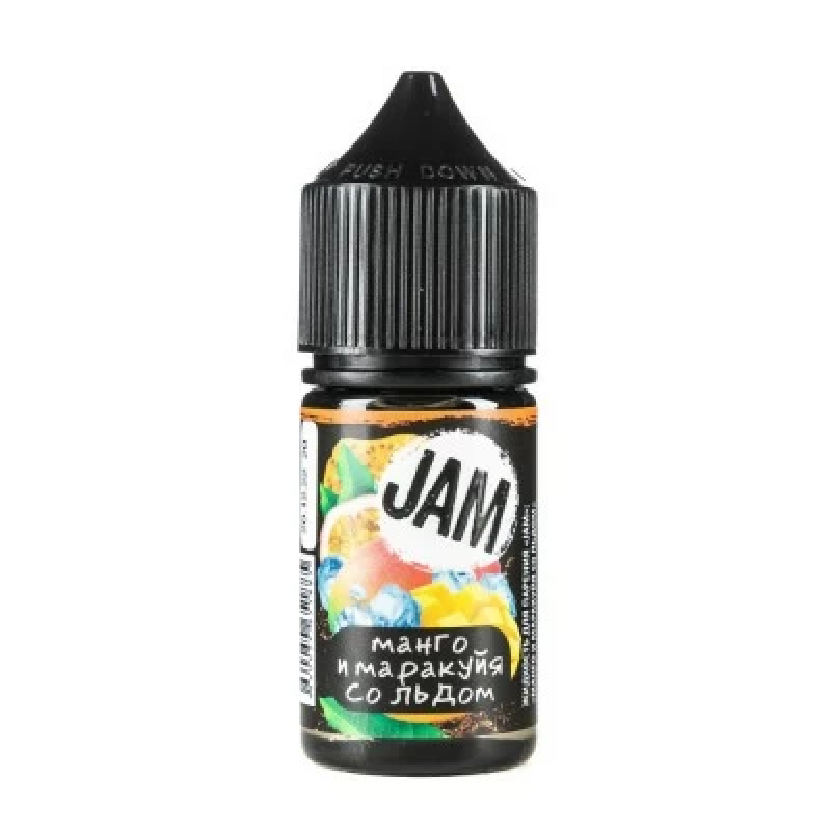 Жидкость Jam Suprime Salt Манго и Маракуйя со Льдом (30 мл, 50 мг/мл)