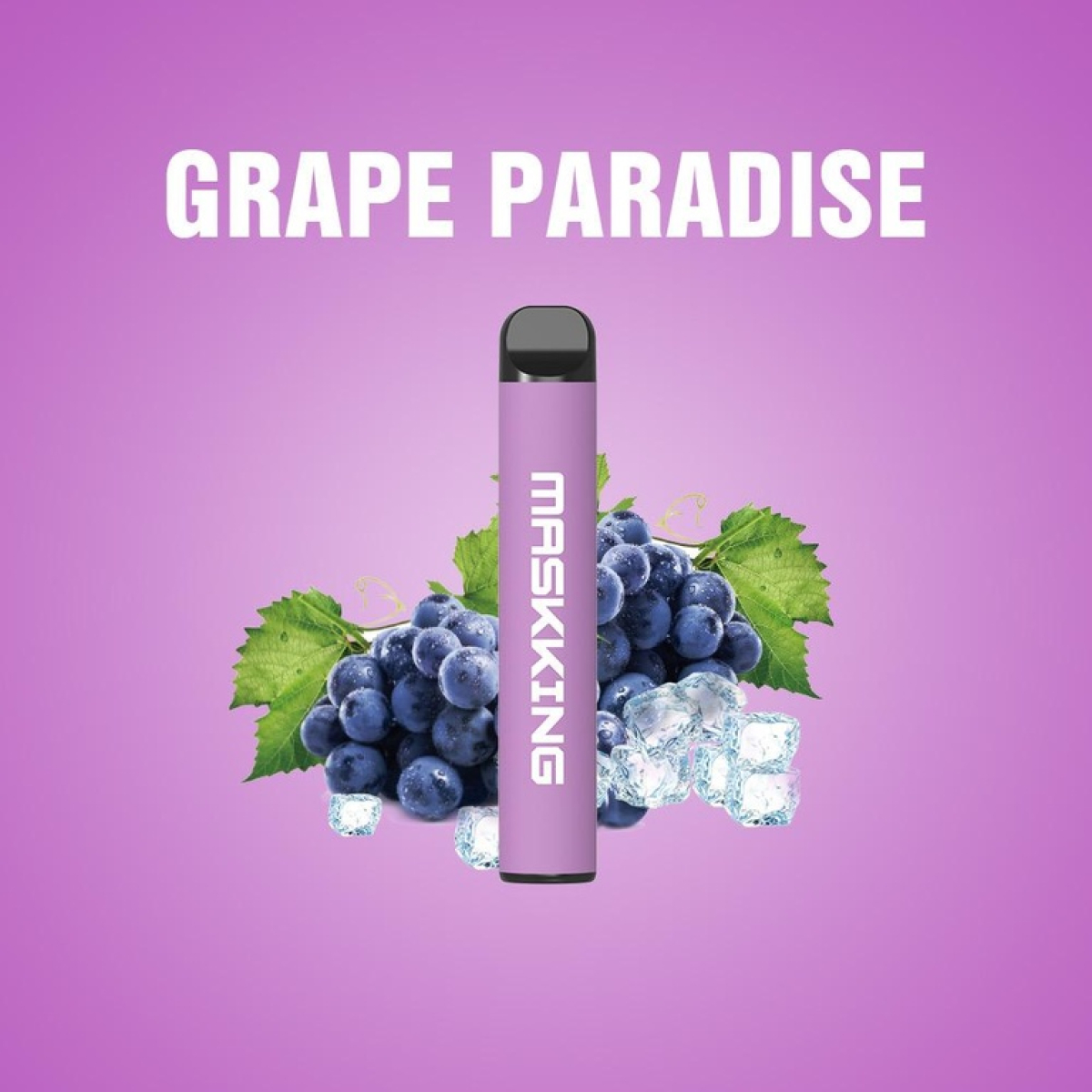 Одноразовая электронная сигарета Maskking High Pro Grape Paradise (Виноградный Рай) 1000 затяжек