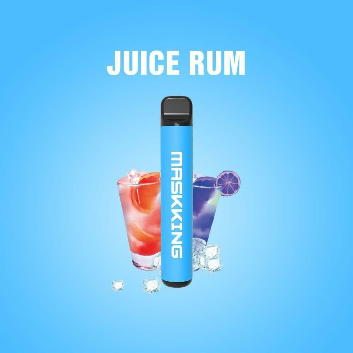 Одноразовая электронная сигарета Maskking High Pro Juice Rum (Ромовый Сок) 1000 затяжек