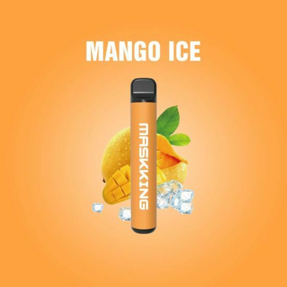 Одноразовая электронная сигарета Maskking High Pro Mango Ice (Манговый Лёд) 1000 затяжек