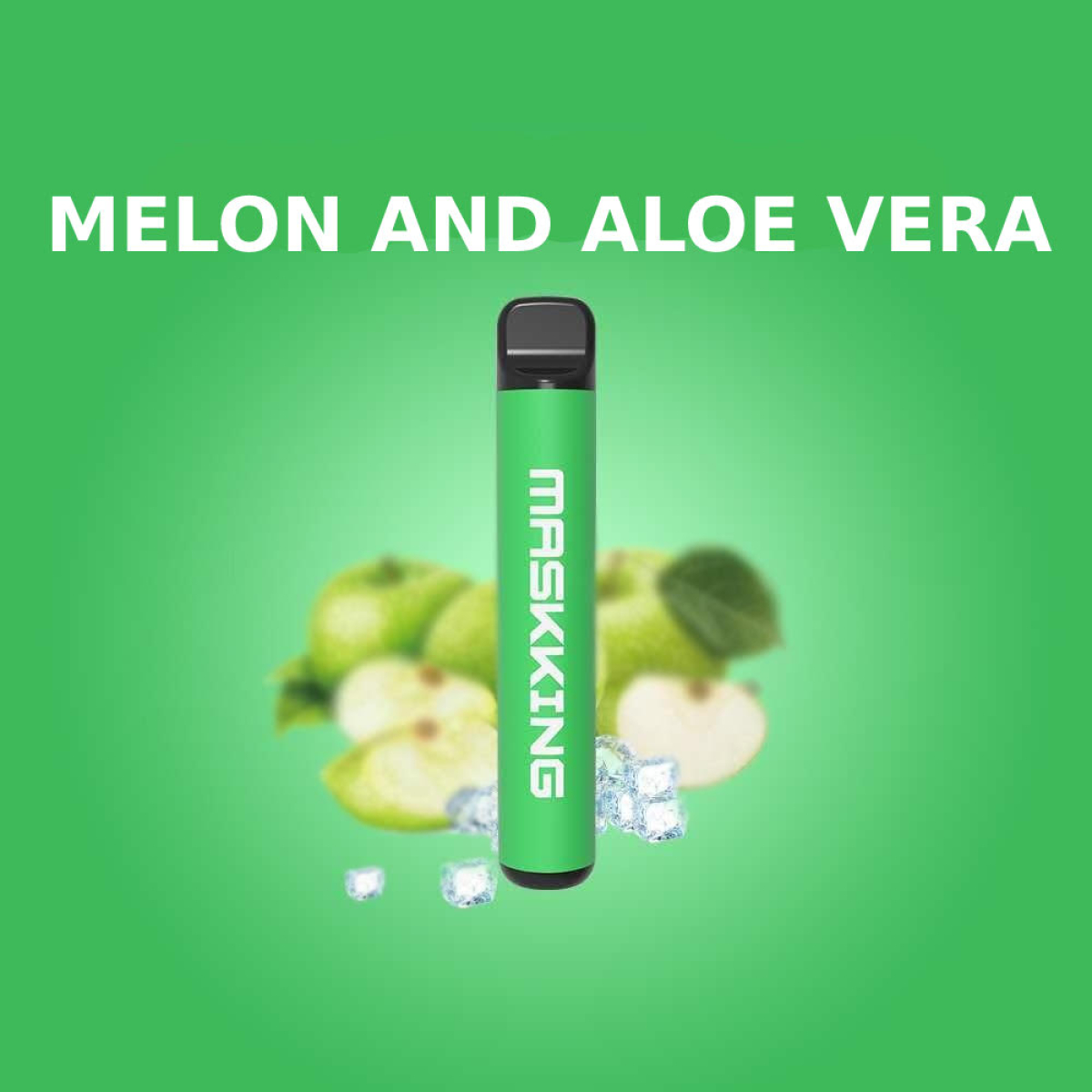 Одноразовая электронная сигарета Maskking High Pro Melon And Aloe Vera (Дыня Алоэ Вера) 1000 затяжек