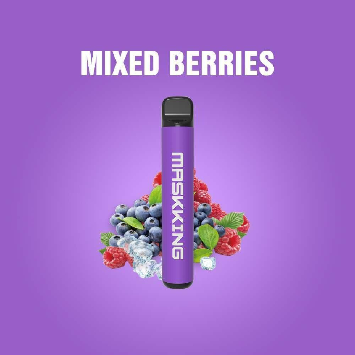 Одноразовая электронная сигарета Maskking High Pro Mixed Berries (Ягодный Рай) 1000 затяжек