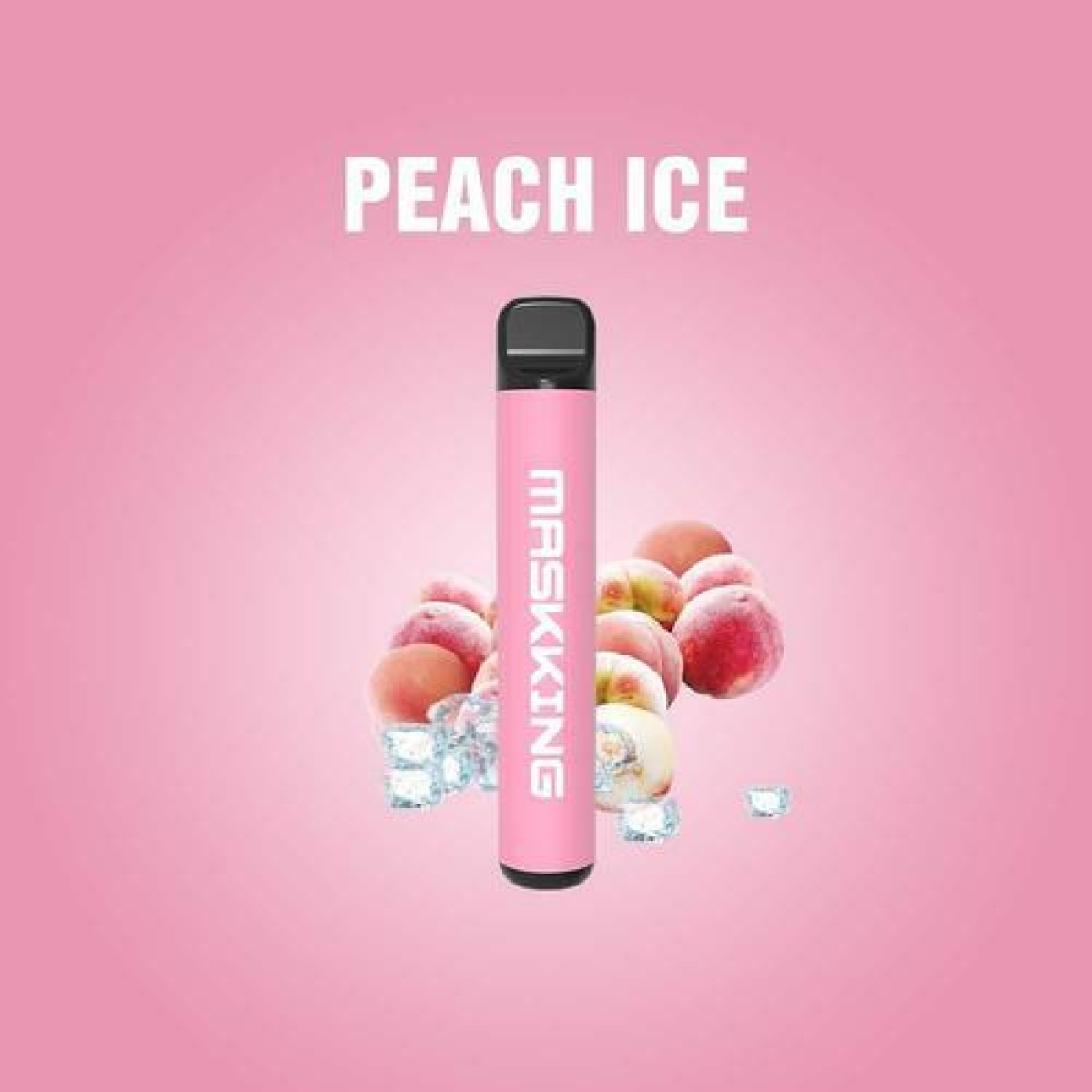 Одноразовая электронная сигарета Maskking High Pro Peach Ice (Персиковый Рай) 1000 затяжек