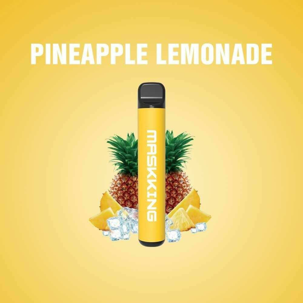 Одноразовая электронная сигарета Maskking High Pro Pineapple Lemonade (Ананасовый Лёд) 1000 затяжек