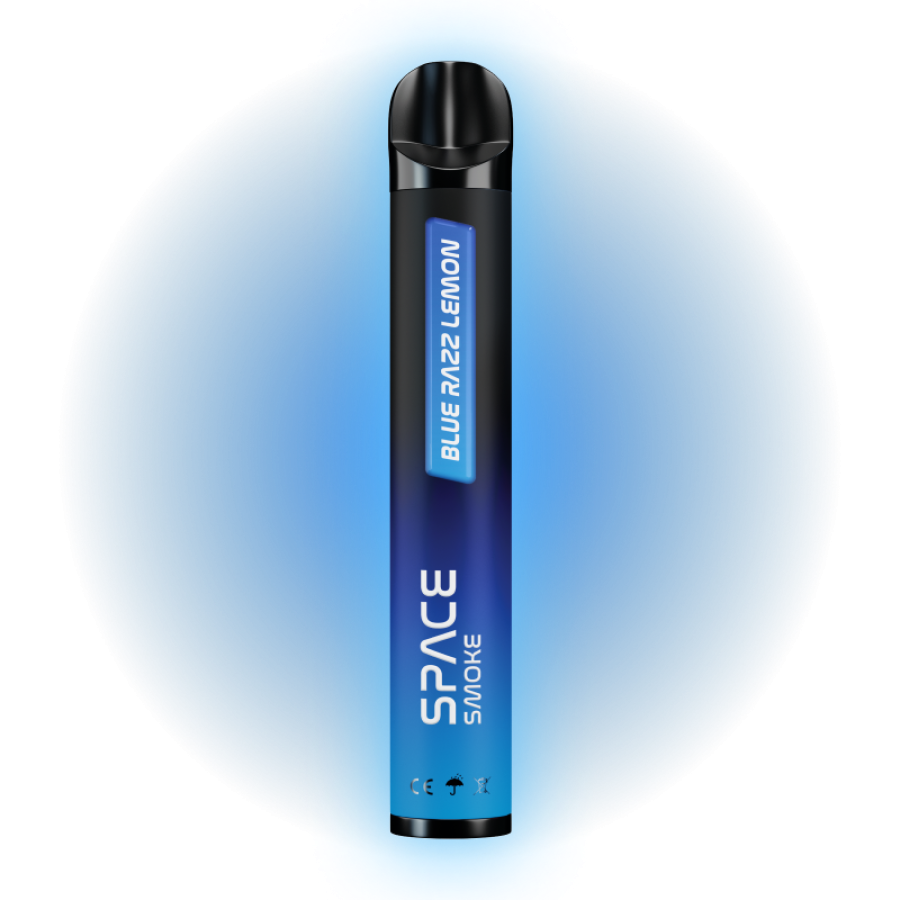 Space Smoke Stick Blue razz lemon, 1200 тяг