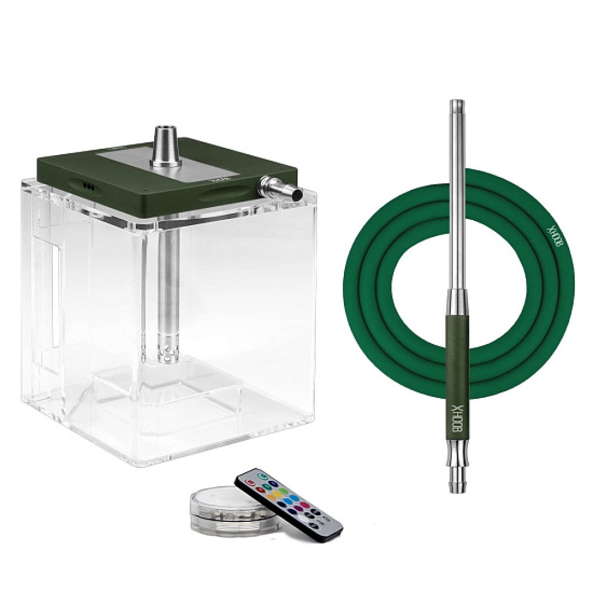 Кальян Hoob ATOM BRITISH RACING GREEN
