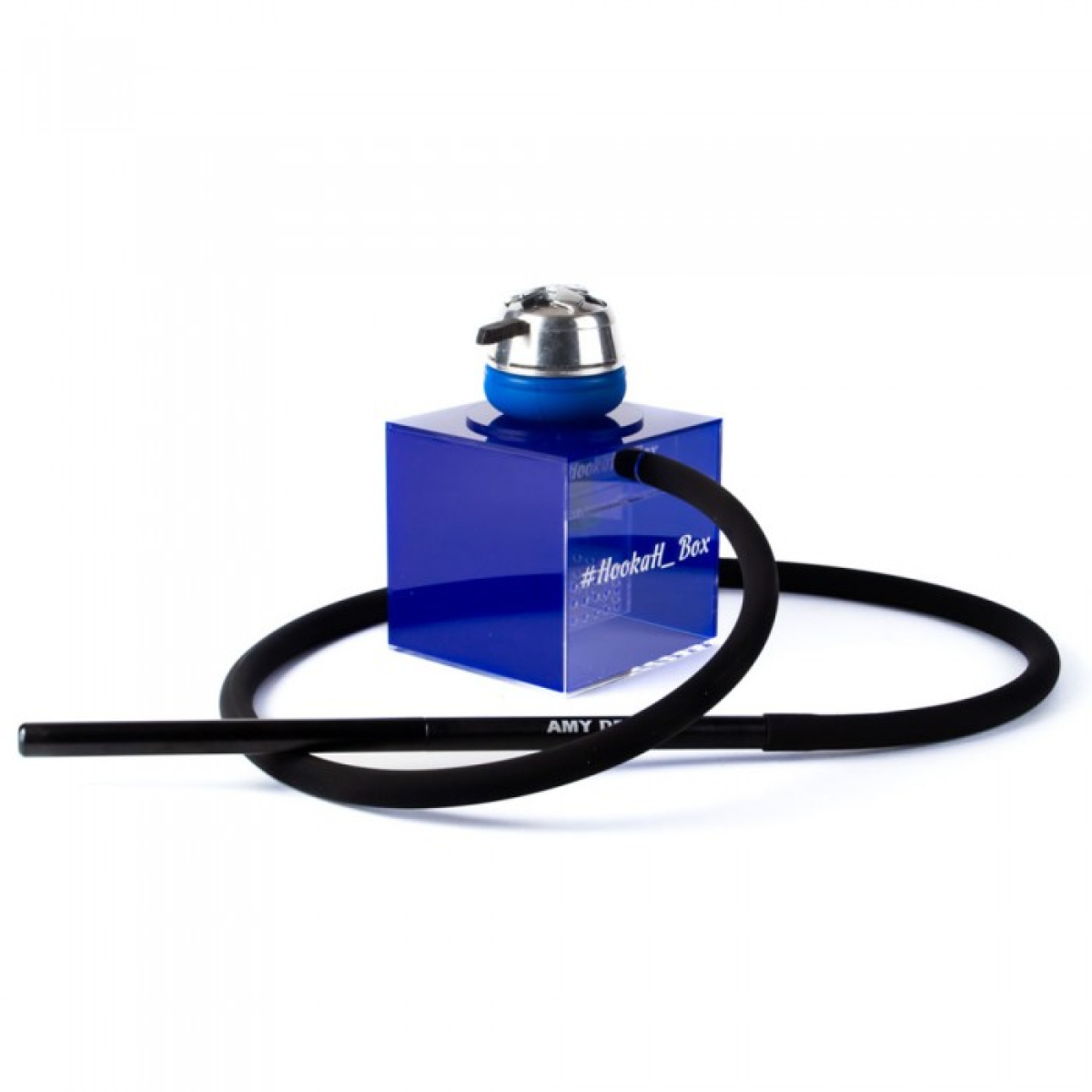 Кальян Hookah Box Blue синий (20 см)