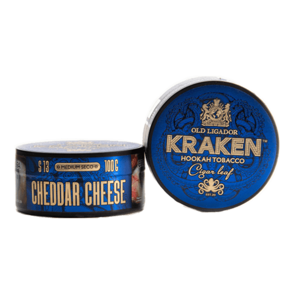 Табак Kraken Medium Seco Cheddar Cheese (Сыр Чеддер) 100 гр