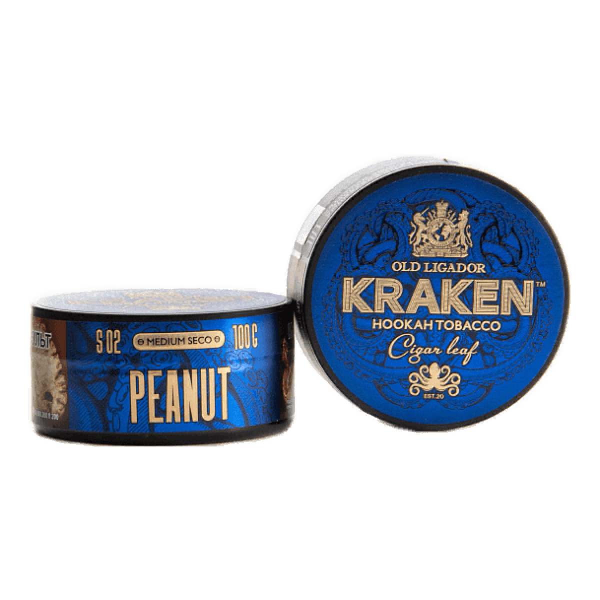 Табак Kraken Medium Seco Peanut (Арахис) 100 гр