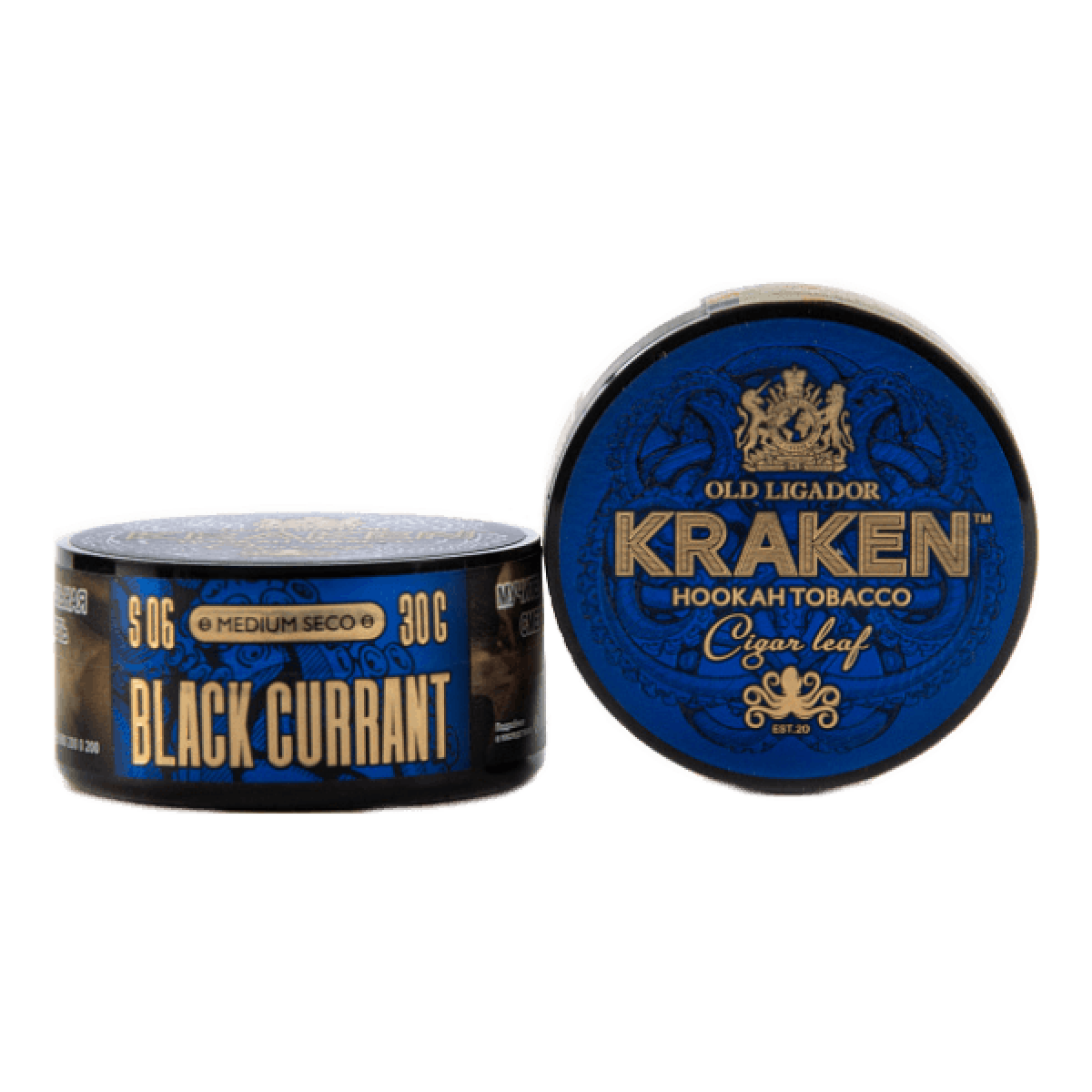Табак Kraken Medium Seco Black Currant (Черная смородина) 30 гр