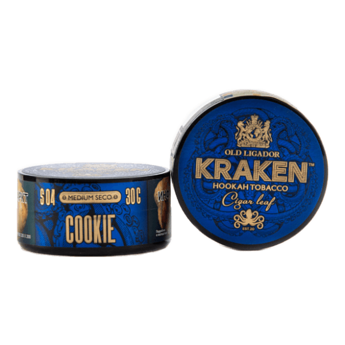 Табак Kraken Medium Seco Cookie (Печенье) 30 гр