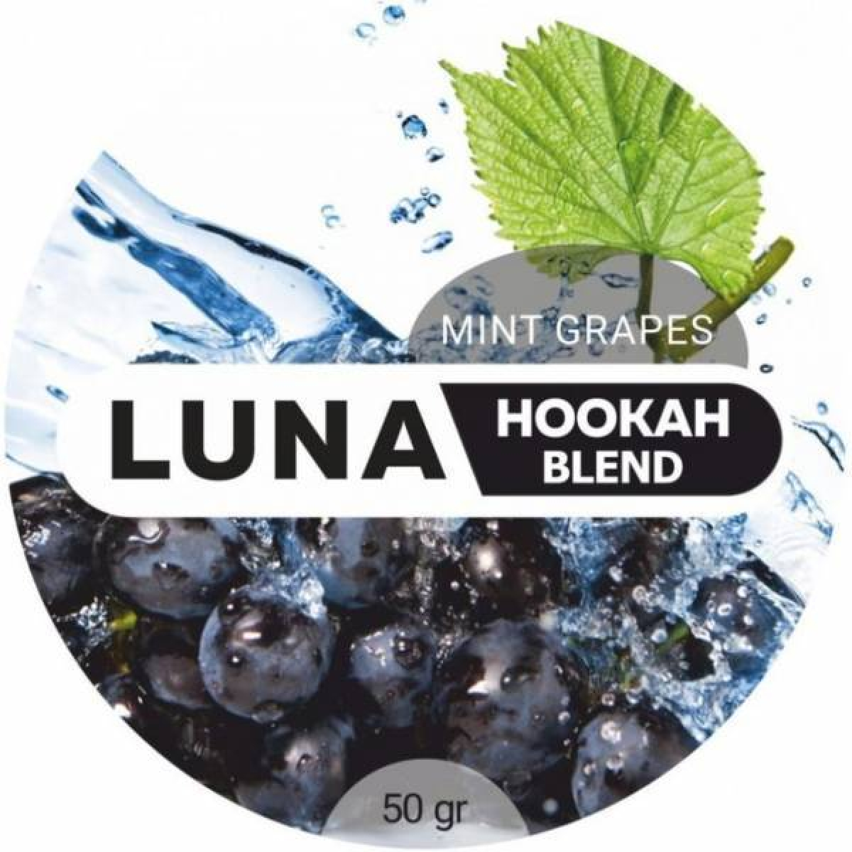 Табак Luna Mint Grapes 50 грамм