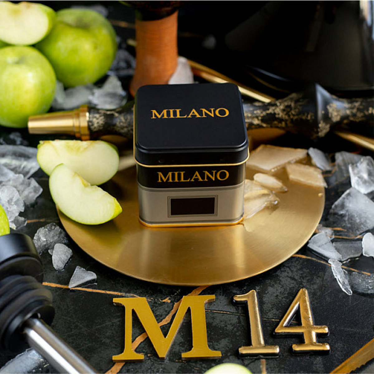 Табак MILANO GOLD М14 ICE APPLE 100 гр