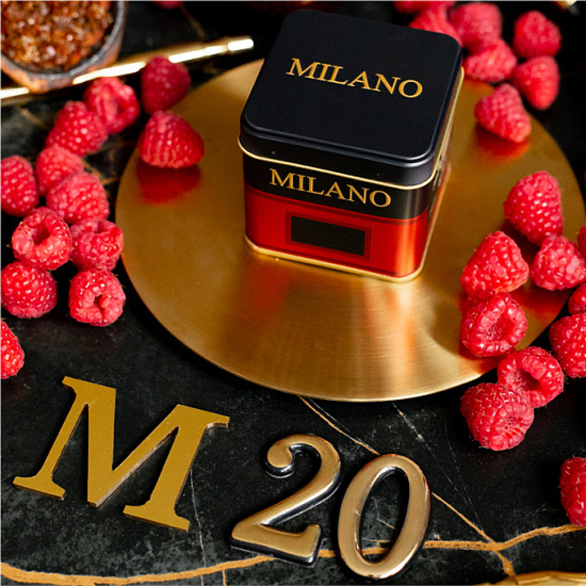Табак MILANO GOLD М20 RASPBERRY JAM 100 гр