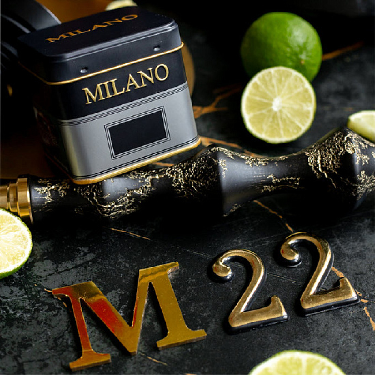 Табак MILANO GOLD М22 LIME  PEEL PRESSED 100 гр
