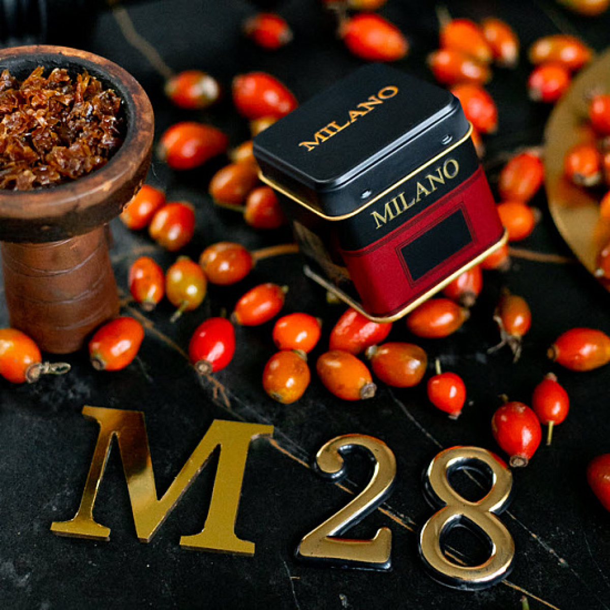 Табак MILANO GOLD М28 WILD ROSE 100 гр