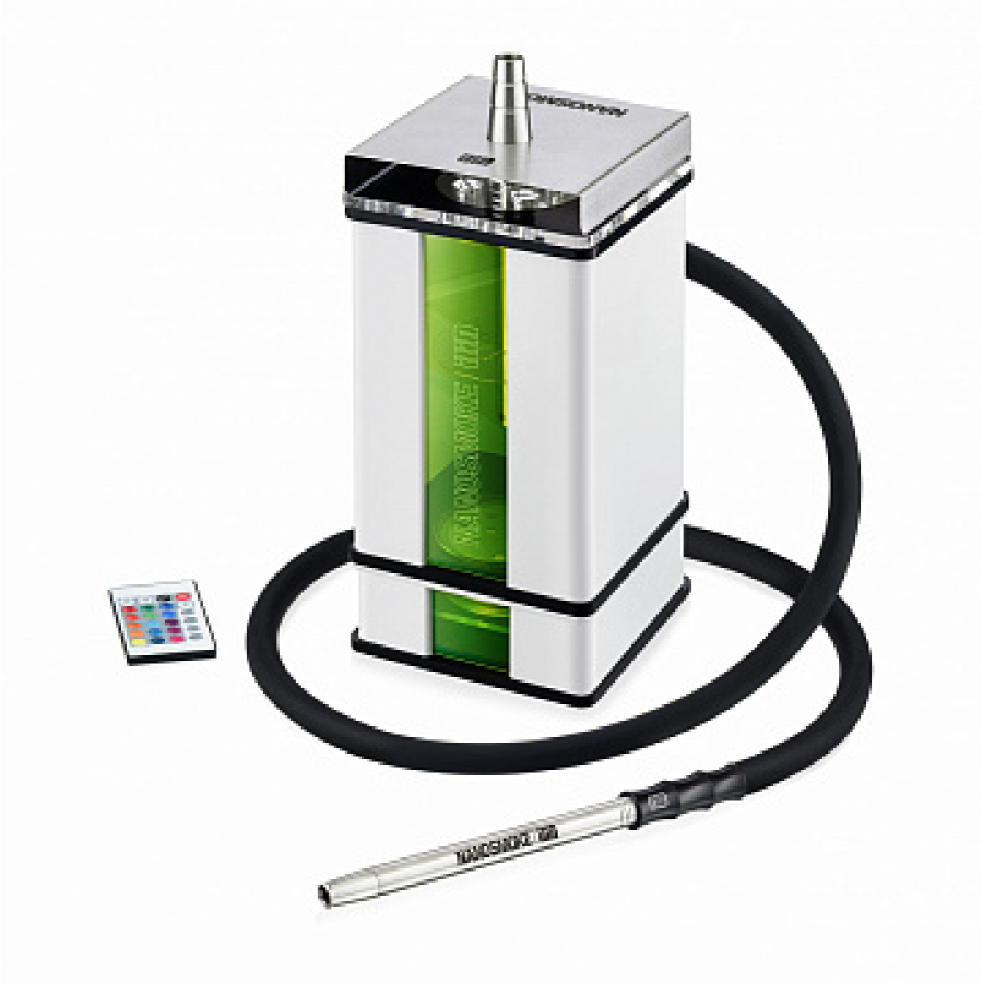 Кальян Nanosmoke llin led (белый, 29 см)