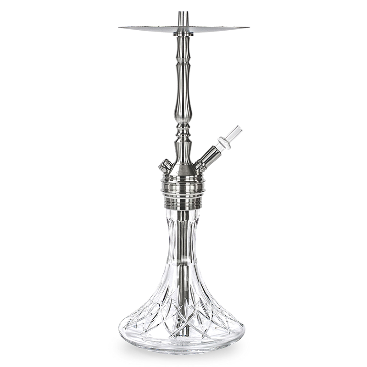 Кальян Ocean Hookah Fusion 2S (Серебристый, 55 см)