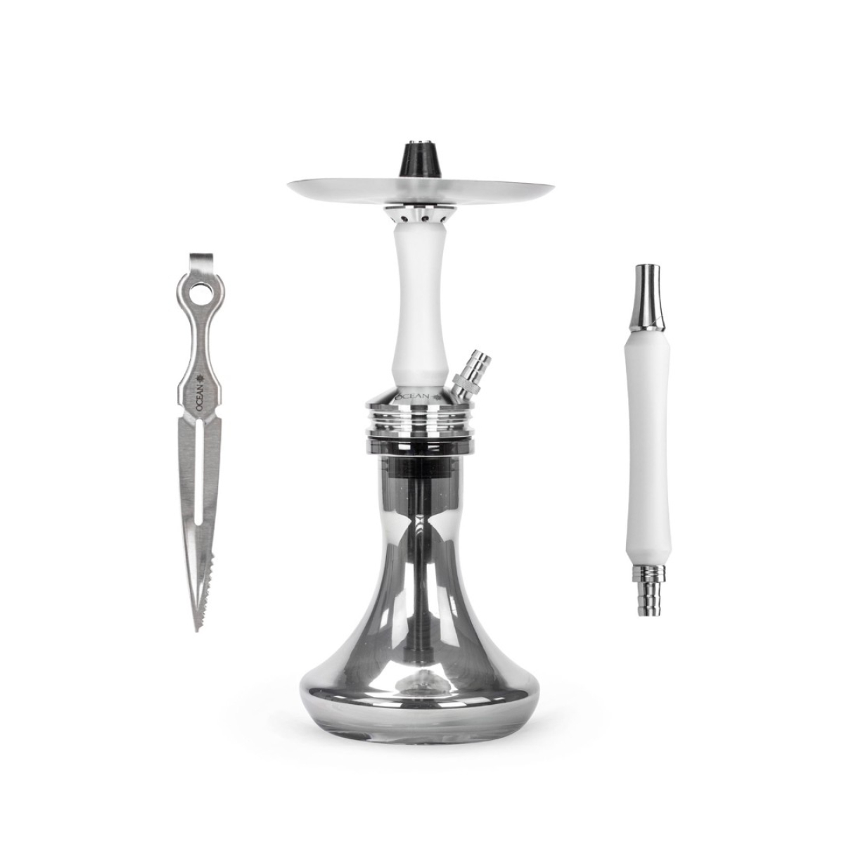 Кальян Ocean Hookah Kaif Small (белый, 53 см)