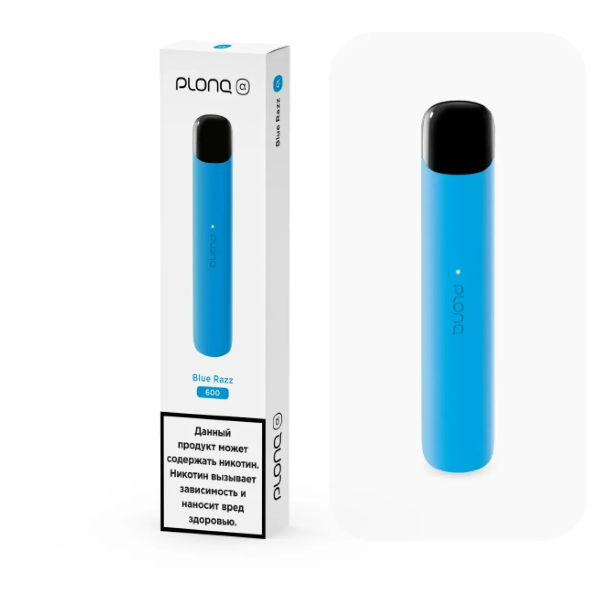 PLONQ Alpha Blue Razz, 600 тяг