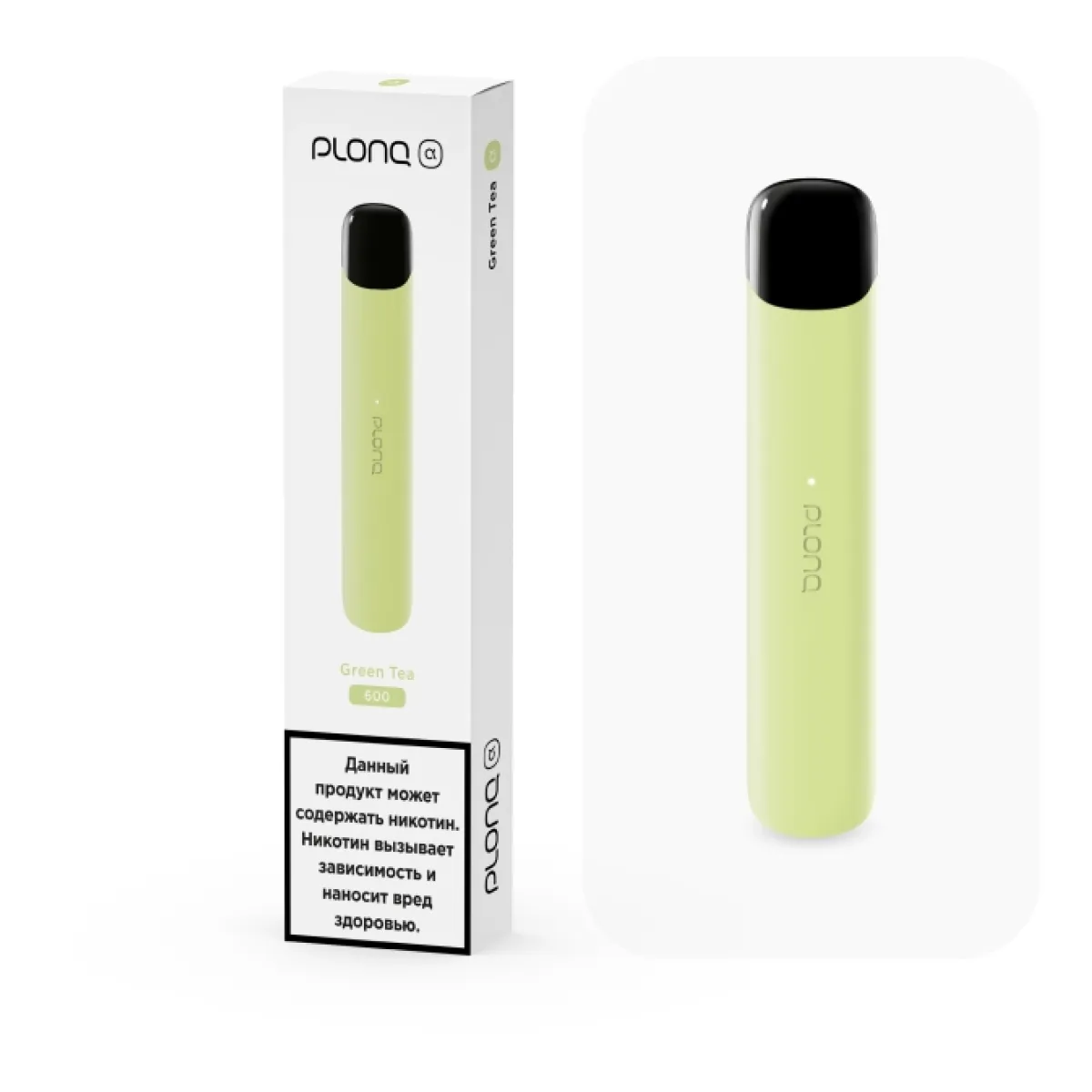 PLONQ Alpha Green Tea, 600 тяг