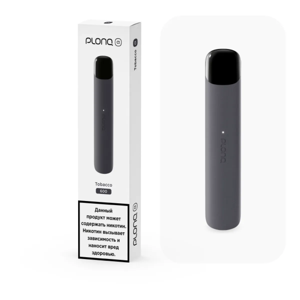 PLONQ Alpha Tobacco, 600 тяг