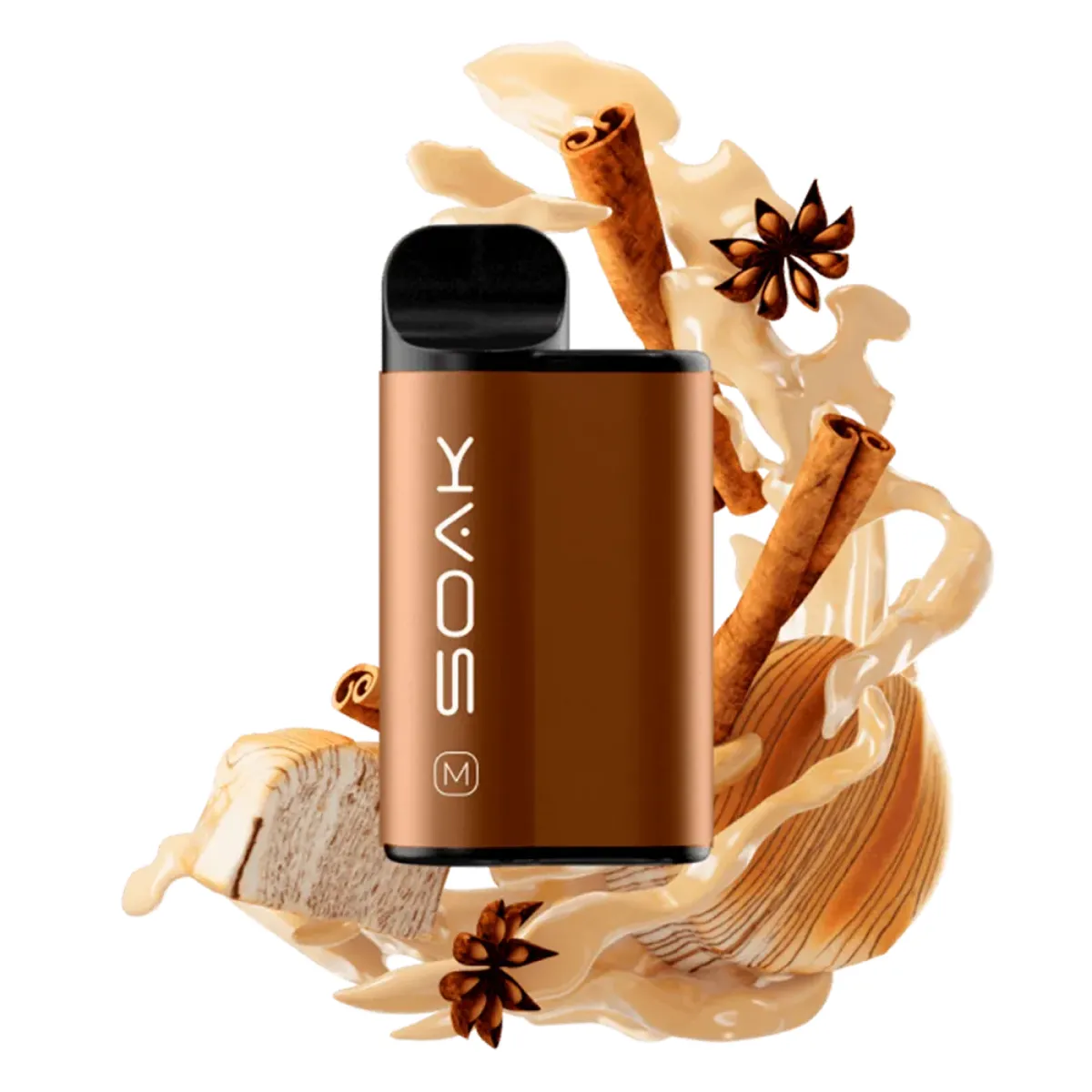 SOAK M Cinnamon Bun (Булочка с корицей), 4000 тяг