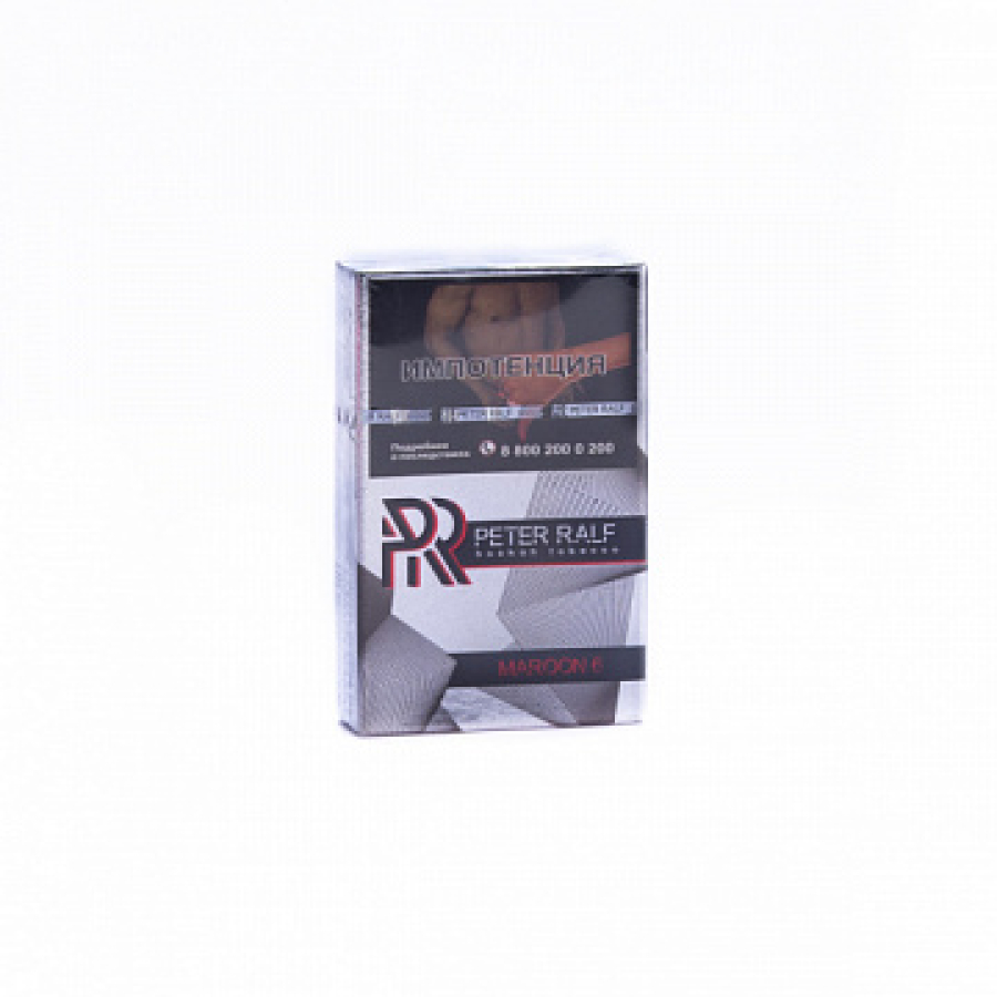 Табак Peter Ralf Maroon 6 (Свежая малина с кислинкой) 50 гр
