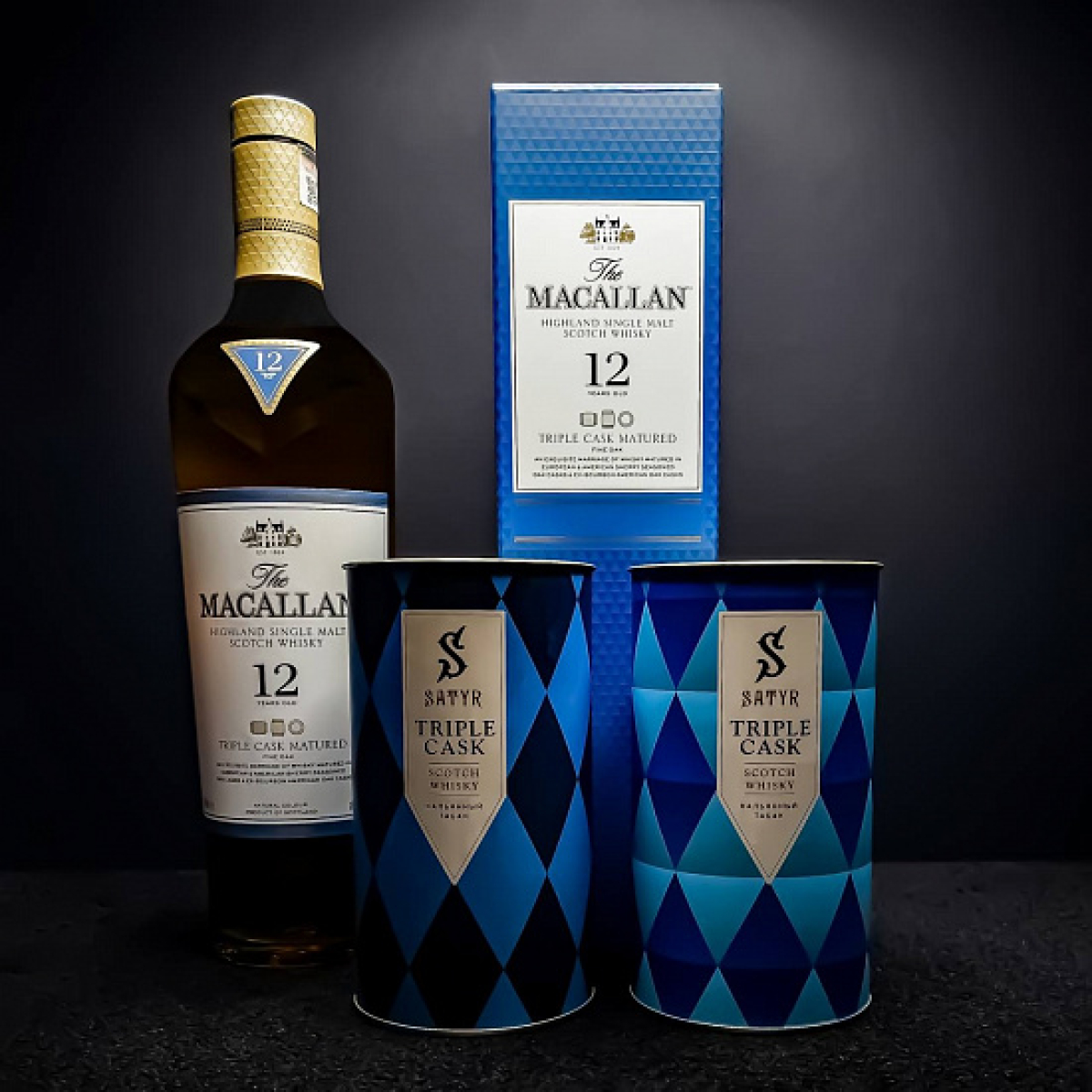Табак Satyr TRIPLE CASK (МАКАЛЛАН) 100 грамм