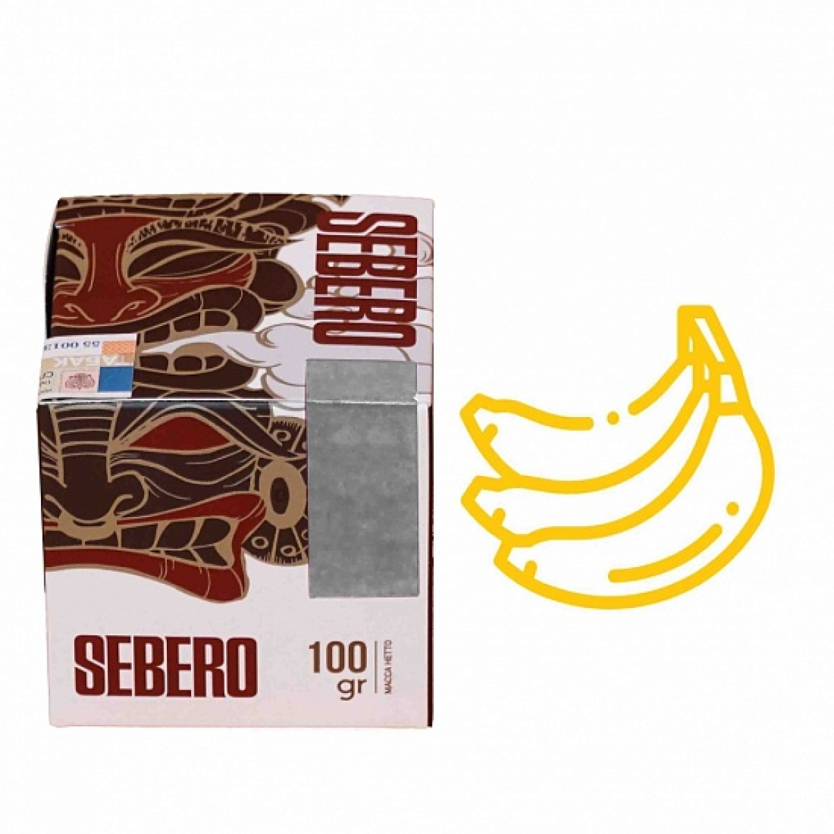 Табак Sebero Банан 100 грамм