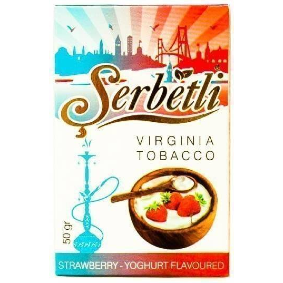 Табак Serbetli Strawberry Yoghurt 50 грамм