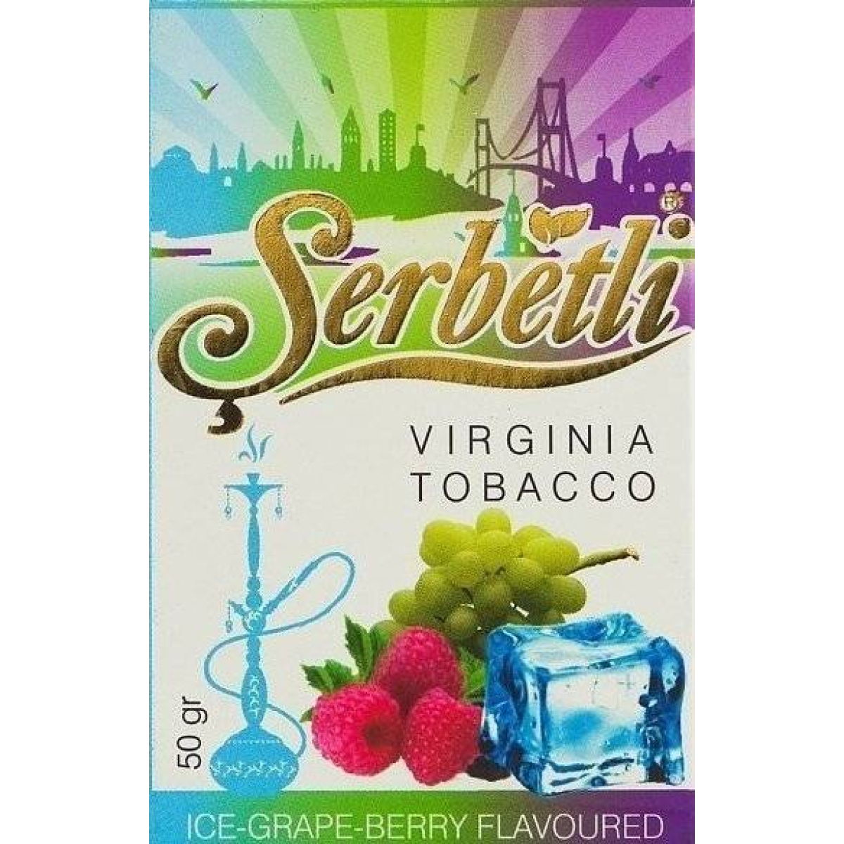 Табак Serbetli Ice Grape Berry 50 грамм