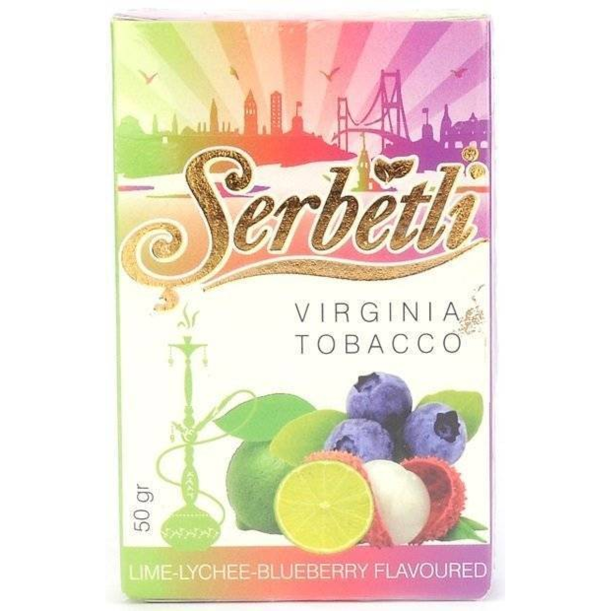 Табак Serbetli Lime Lychee Blueberry