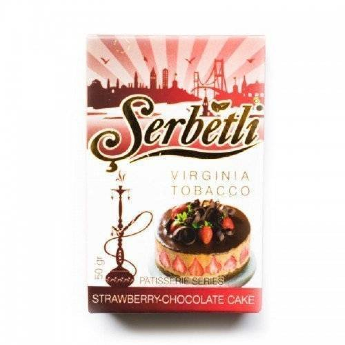 Табак Serbetli Strawberry Chocolate Cake