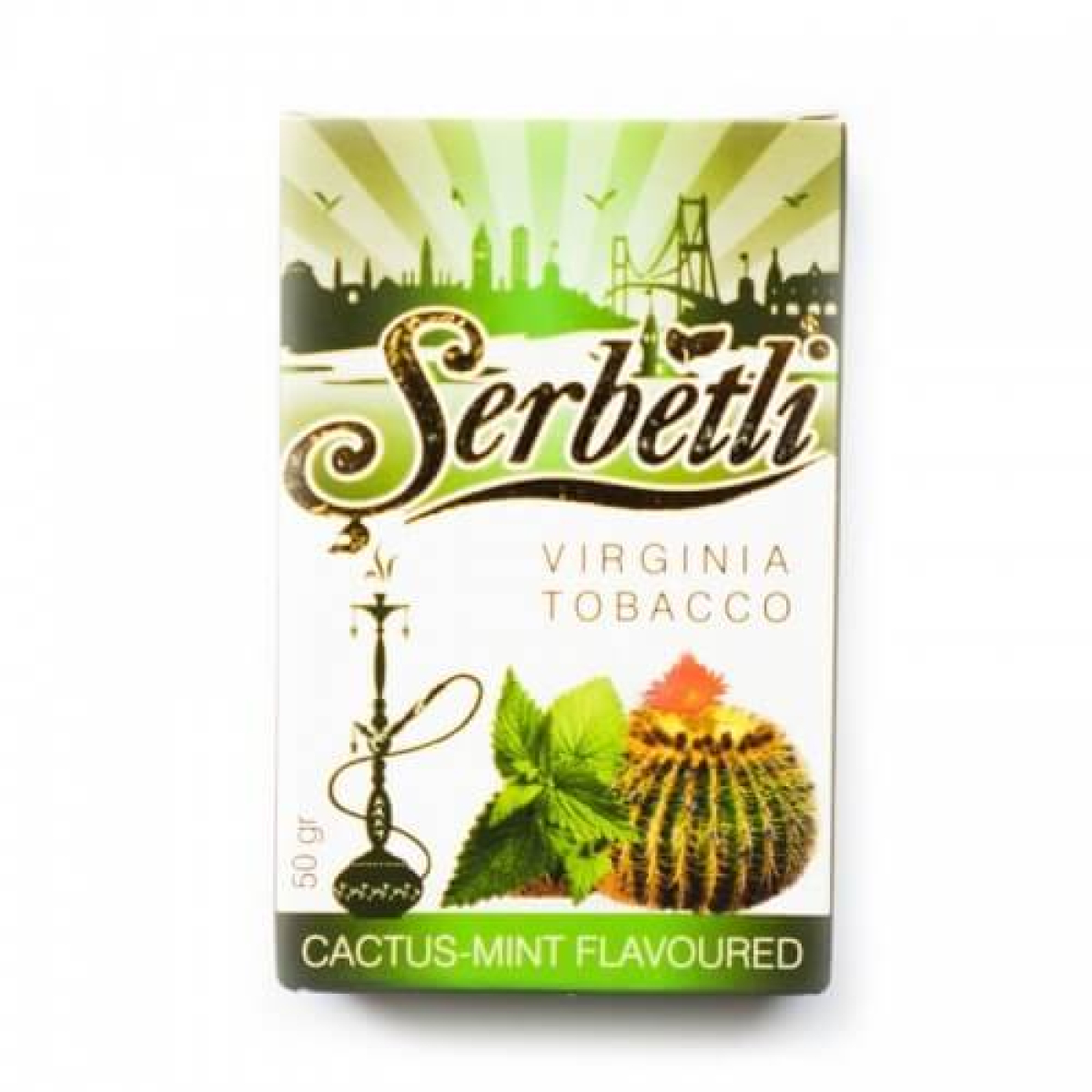 Табак Serbetli Cactus mint 50 грамм