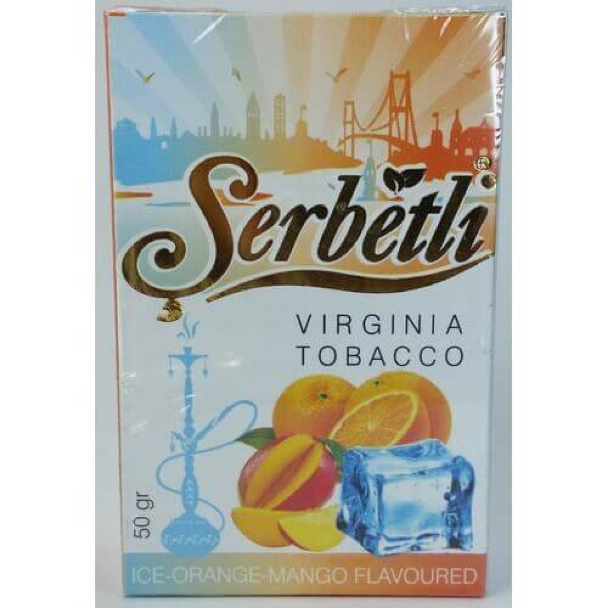 Табак Serbetli Ice Orange Mango 50 грамм