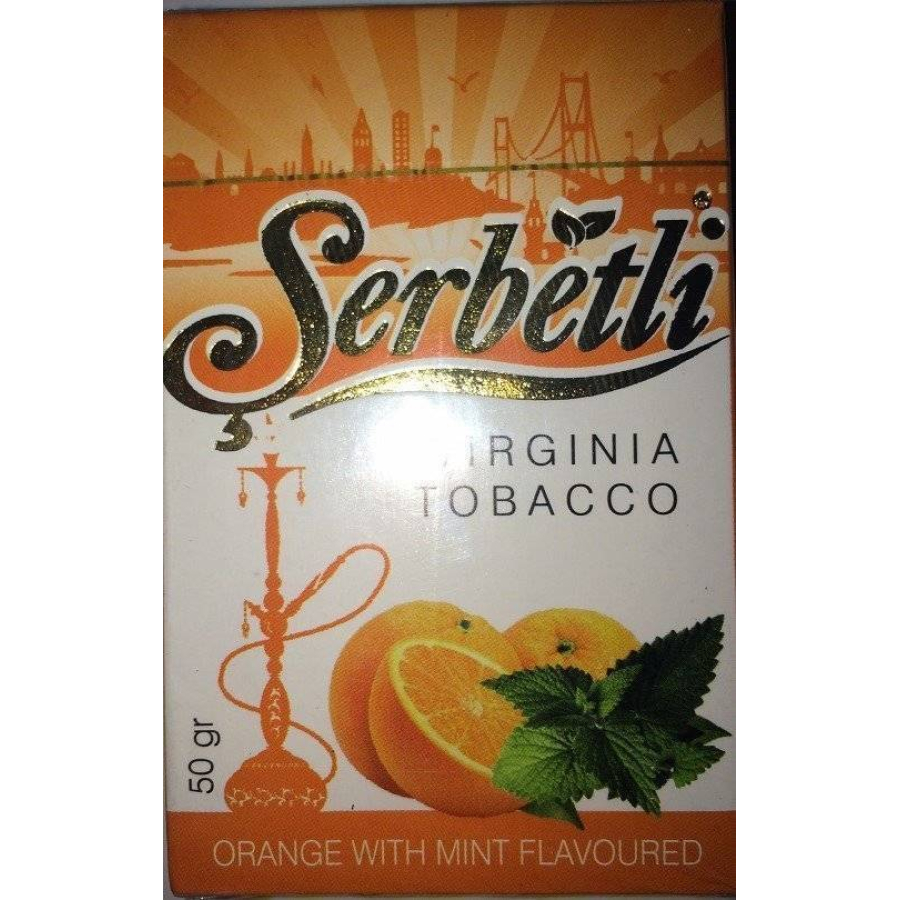 Табак Serbetli Апельсин с мятой 50 гр