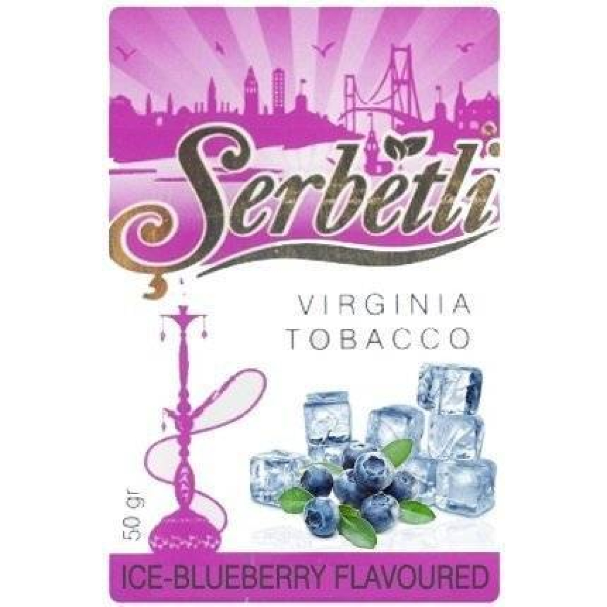Табак Serbetli Blueberry Ice 50 гр