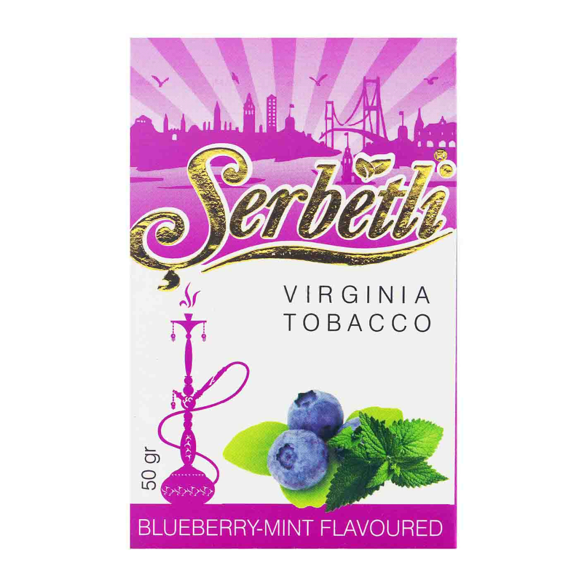 Табак Serbetli Черника с мятой 50 гр