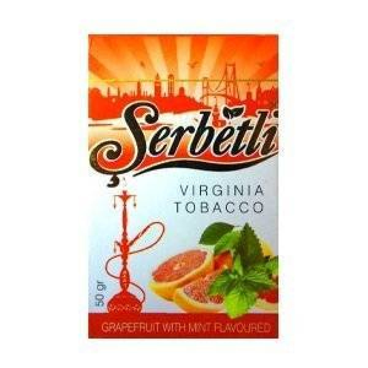 Табак Serbetli Грейпфрут с мятой 50 гр
