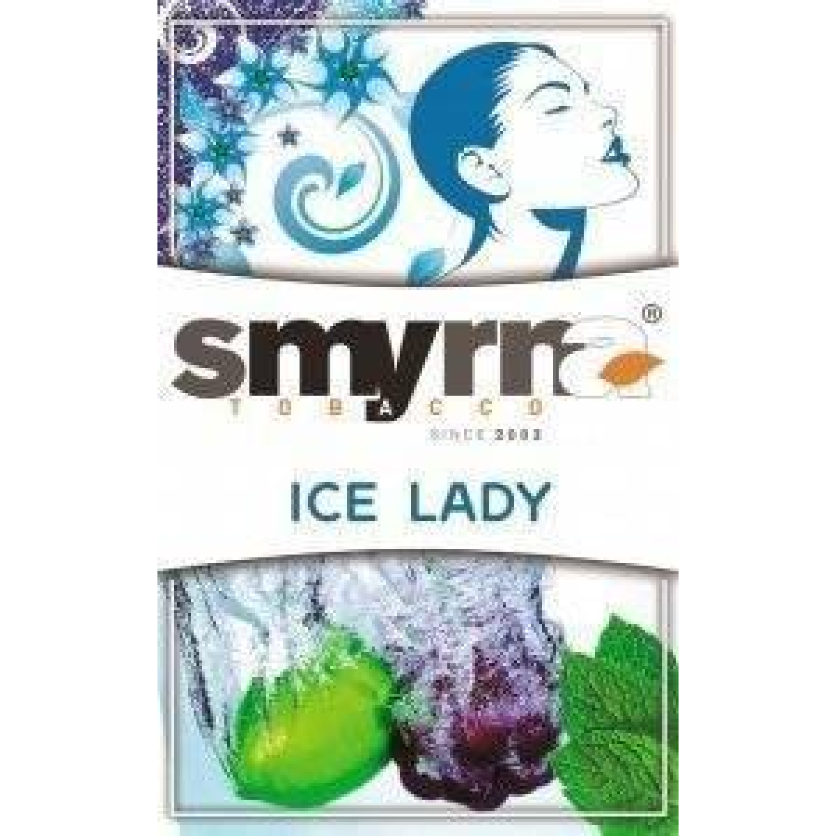Табак Smyrna Ice Lady 50 грамм