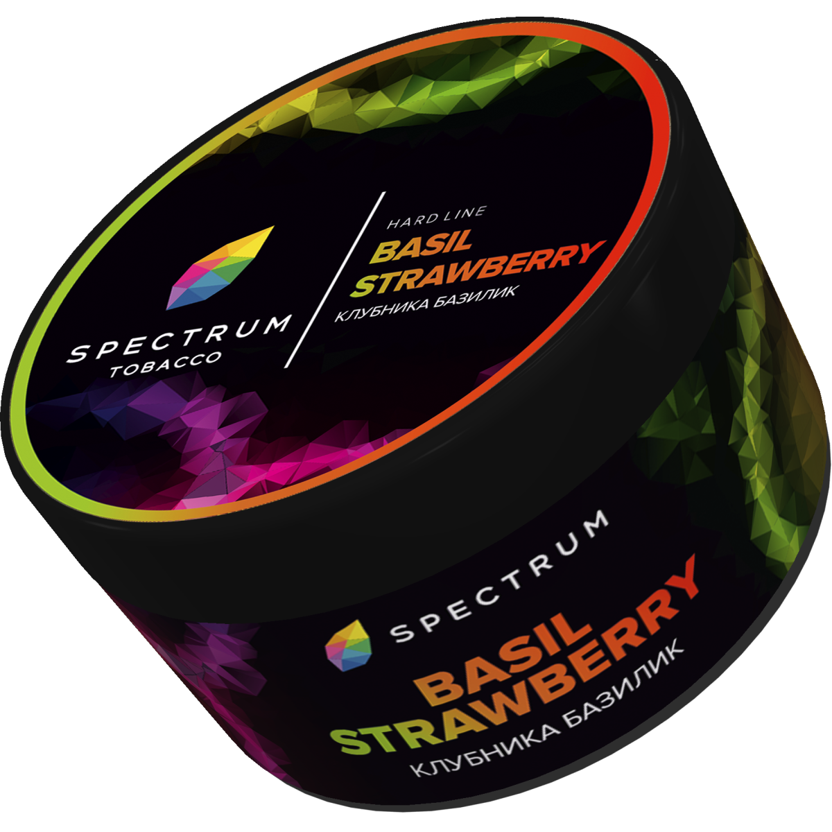 Табак Spectrum Hard BasilStrawberry 200 грамм