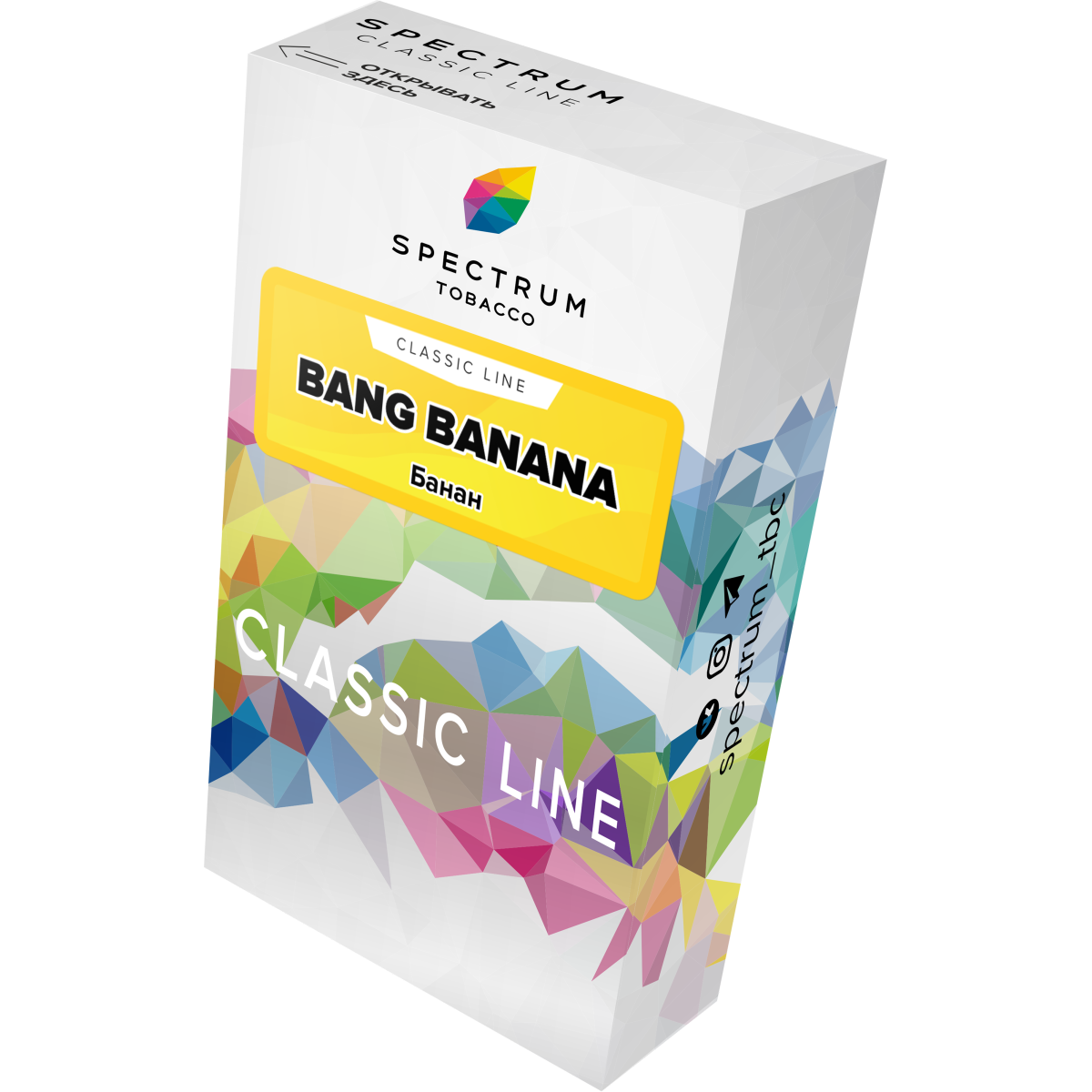 Табак Spectrum Classic bang banana 40 грамм
