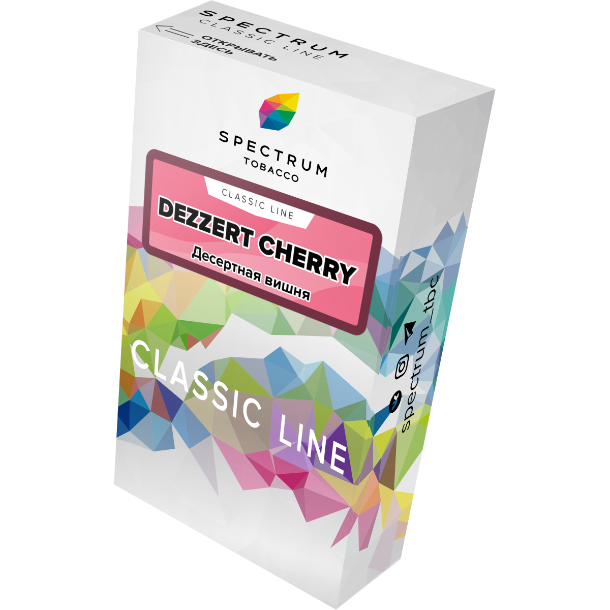 Табак Spectrum Classic dezzert cherry 40 грамм