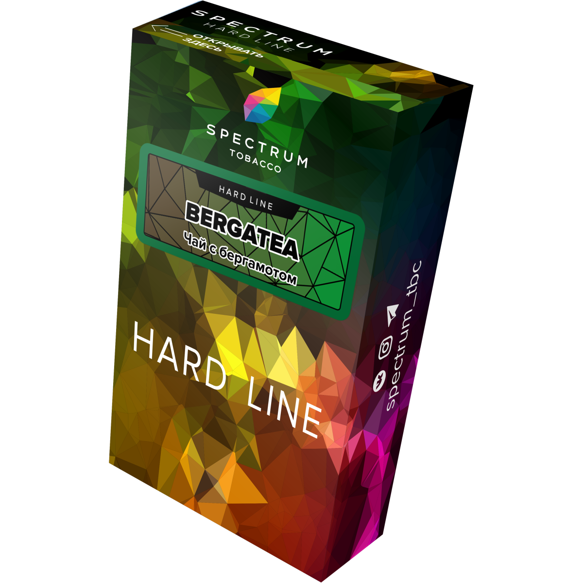 Табак Spectrum Hard bergatea 40 грамм