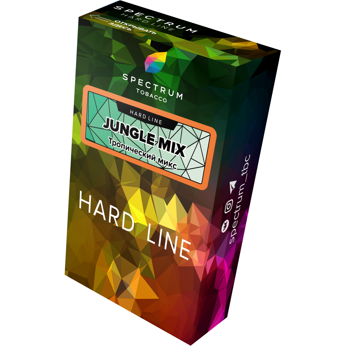 Табак Spectrum Hard jungle mix 40 грамм